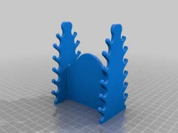 Needle file sword stand - shorter