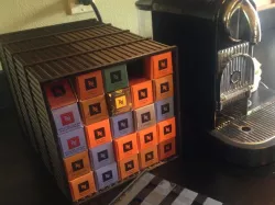 Nespresso Coffee Capsule Sleeves Case (Original Line capsules)
