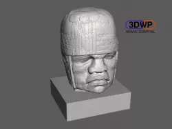 Olmec Head 3D Scan
