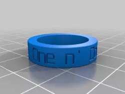 one n done 2016 ring