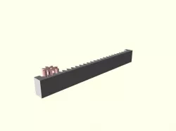 OpenScad Rack & Pinion generator