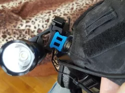 OPS-core helmet Arc Rail  to Picatinny Adapter