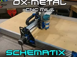 OX-Metal CNC Router Mill