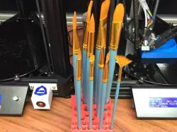 painter art brush rack holder