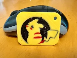 Pikachu 3 colors keyring