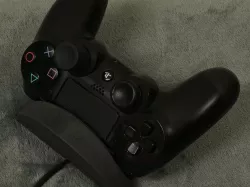 PlayStation 4 gamepad stand with charger