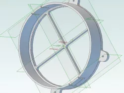 Portable AC hose adaptor for window plate
