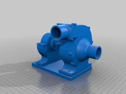 Powerful 3d printed Water-pump