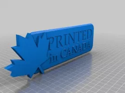 Printed in Canada