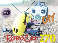 RoboCat 270mm DIY Quadcopter Drone - Amazing!