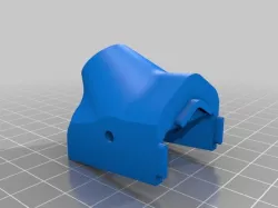 SCX Printed FPV Cam Mount 45DEG