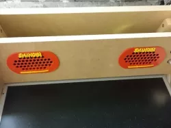 Shinobi handle and speaker enclosure for bartop