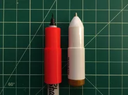 Silhouette Cameo pen adapter for Sharpie ultra fine point pens