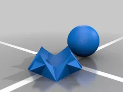 Sphere and sphere holder
