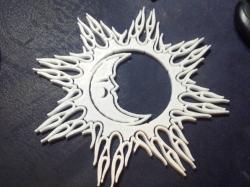 sun and moon plaques 3d models 【 STLFinder