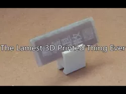 The Lamest 3D Printed Thing Ever (Ofuda Container)
