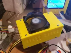 Top For Ramps 1.4 Box 75mm fan with 3mm screws