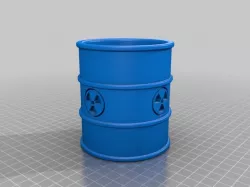Toxic Waste (pen cup)