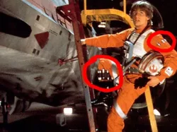 X-Wing Pilot Leg Flares and Data Cylinders(tops)