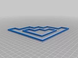 15/30 Foot Cone Diagonal Template