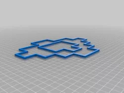 15/30 Foot Straight Cone Template