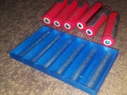18650 battery tray