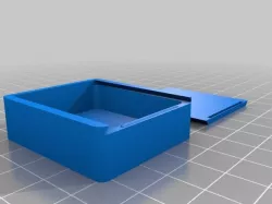 38 x 43 x 13 x 2.5 x 2wall Box with Sliding Top