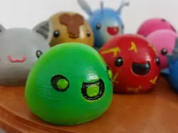 3D Printed Slimes [Slime Rancher] - Boom, Phosphor, Rad & Honey!