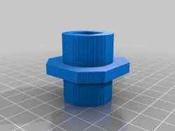 (3D Slash) 2 sided roller with nut inset