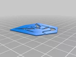 (3D Slash) mystic stencil