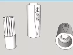 Airsoft 40mm Grenade speed loader
