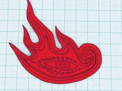 Alex Grey Flaming Eye