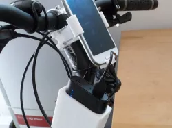 Anker PowerCore 10.000 mAh - bike holder (+ CAD-files)