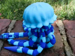 Articulated Jellyfish! Ball-joint articulated octopus Remix!