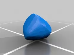Asteroid 3D model - based on actuall telescope observations