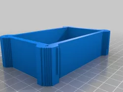 Case for 2x16 LCD by mdx - 2 pieces