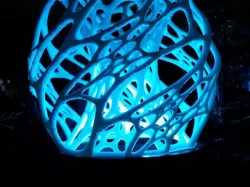 Cellular Lamp Stand and Lens