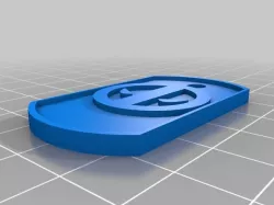 Deadpool Dog Tag