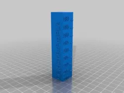 Duplicator i3 v2 Temp Cal Tower HatchBox PLA Purple