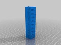 Duplicator i3 v2 Temp Cal Tower SeeMeCNC PLA Transparent Green