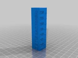 Duplicator i3 v2 Temp Cal Tower TaulmanTGlase Orion Blue
