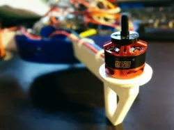EMaglio Mini FPV Tricopter Arms with DYS BE1806 Support
