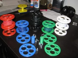 Empty Spool For 22 awg wires or bigger