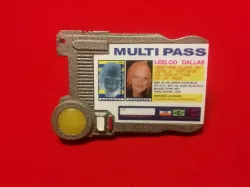 Fifth Element Multipass Convention Badge + Card Holder