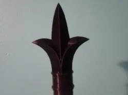 Finial Lily (for PVC Halloween Fence)