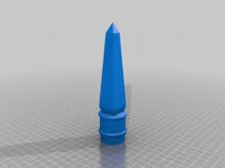 Finial Obelisk (for PVC Halloween Fence)
