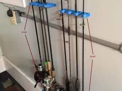 Fishing rod holder /  rack