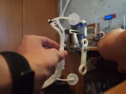 Fully 3d printed compound bow