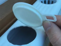 Hydroponic NFT 2 inch Snap In Blanking Cap