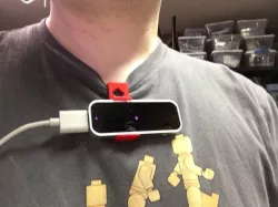 Leap Motion Shirt Clip